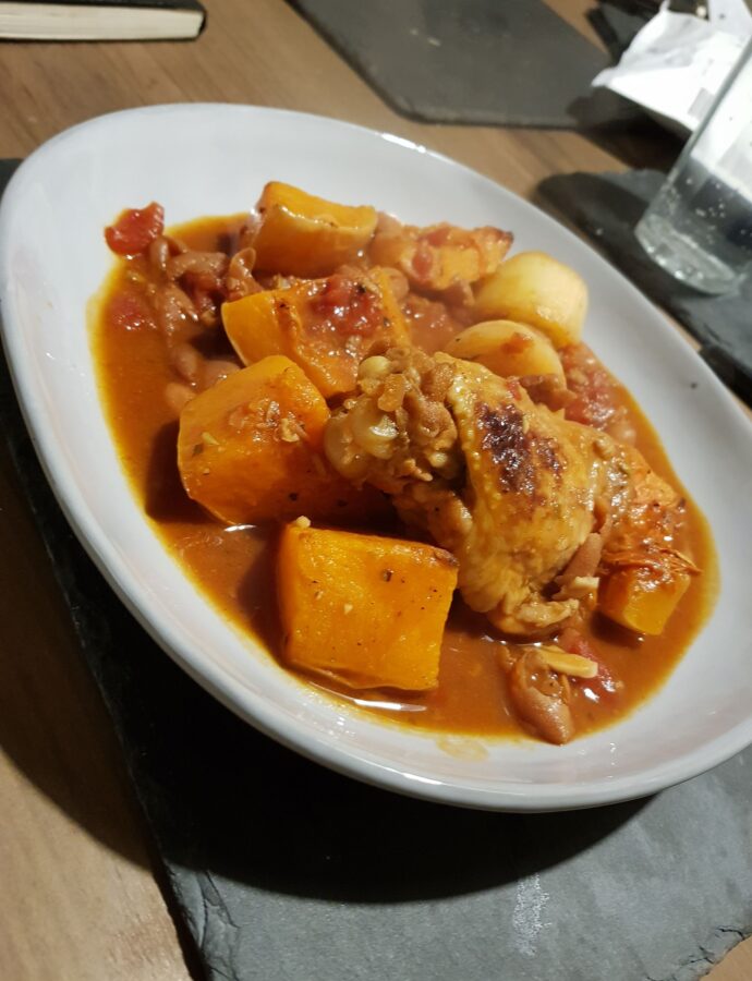 Chicken, Squash & Beans