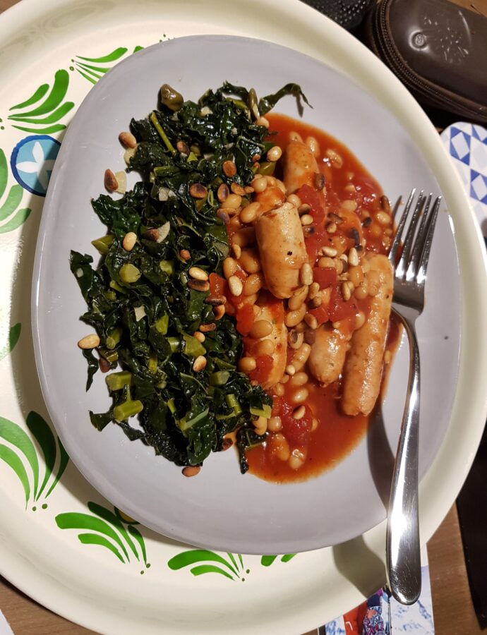 Slow-cooked Sausage Casserole