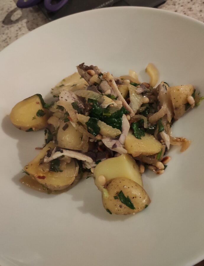 Sardines and Pine Nuts