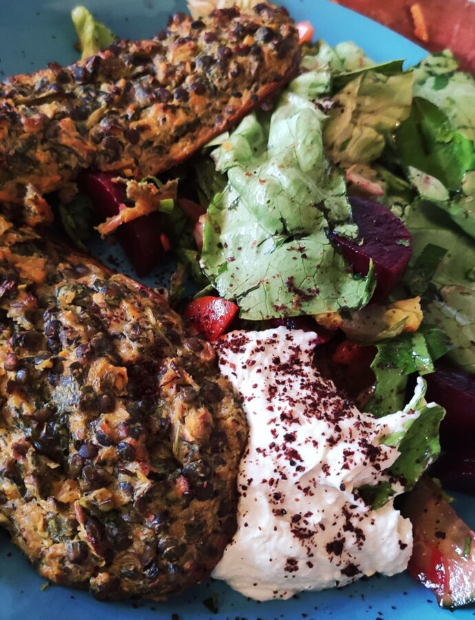 Greek Kofte with Tahini Dip