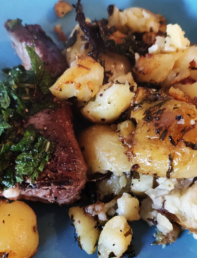 Lamb Chops, Lemon & Mint