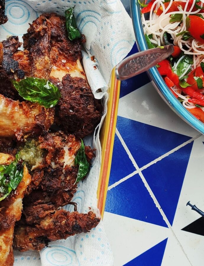 Thai Fried Chicken Wings