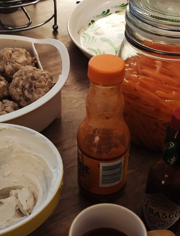 Steamy Chicken Balls