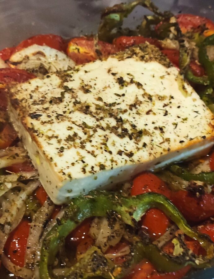 Baked feta