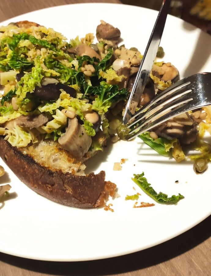 Sautéed mushrooms