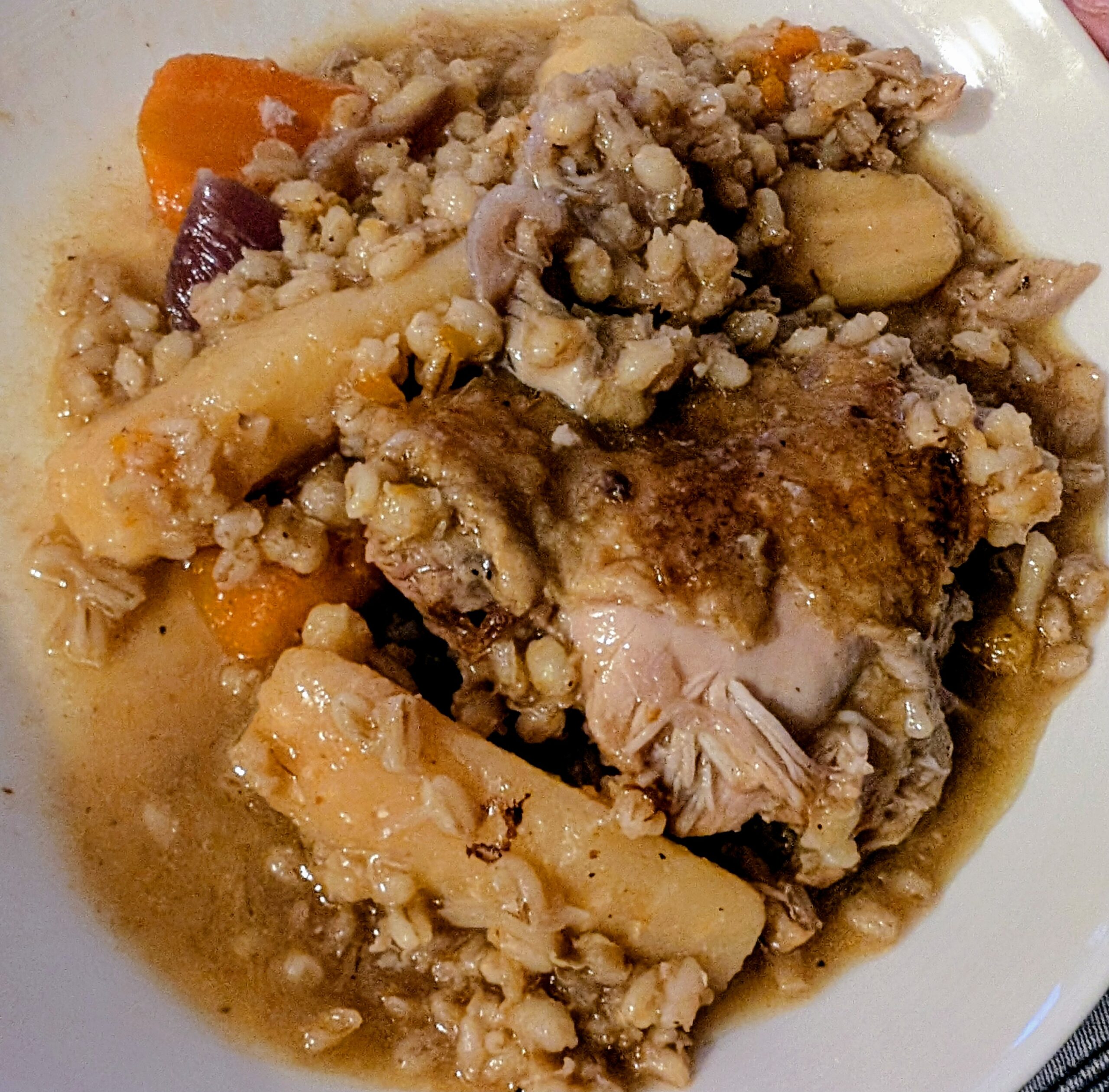 Chicken & Barley Stew