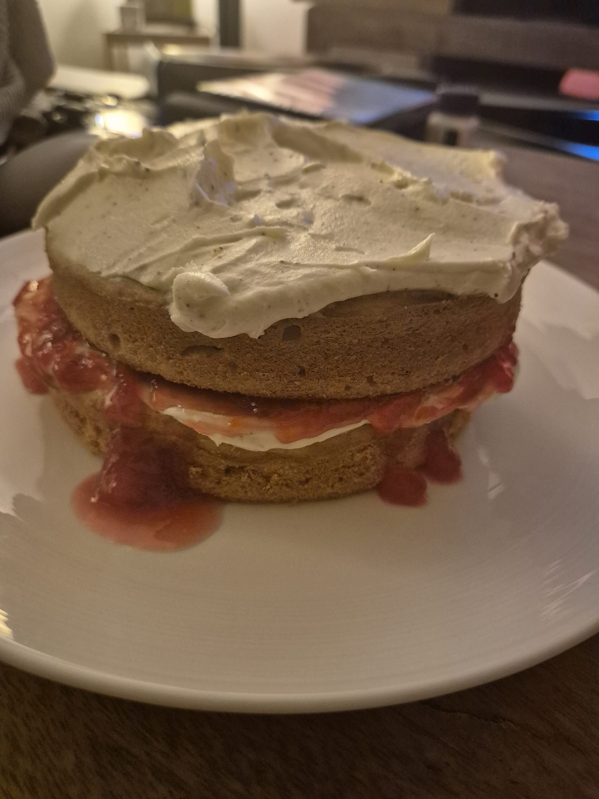 Brown Butter & Plum cake
