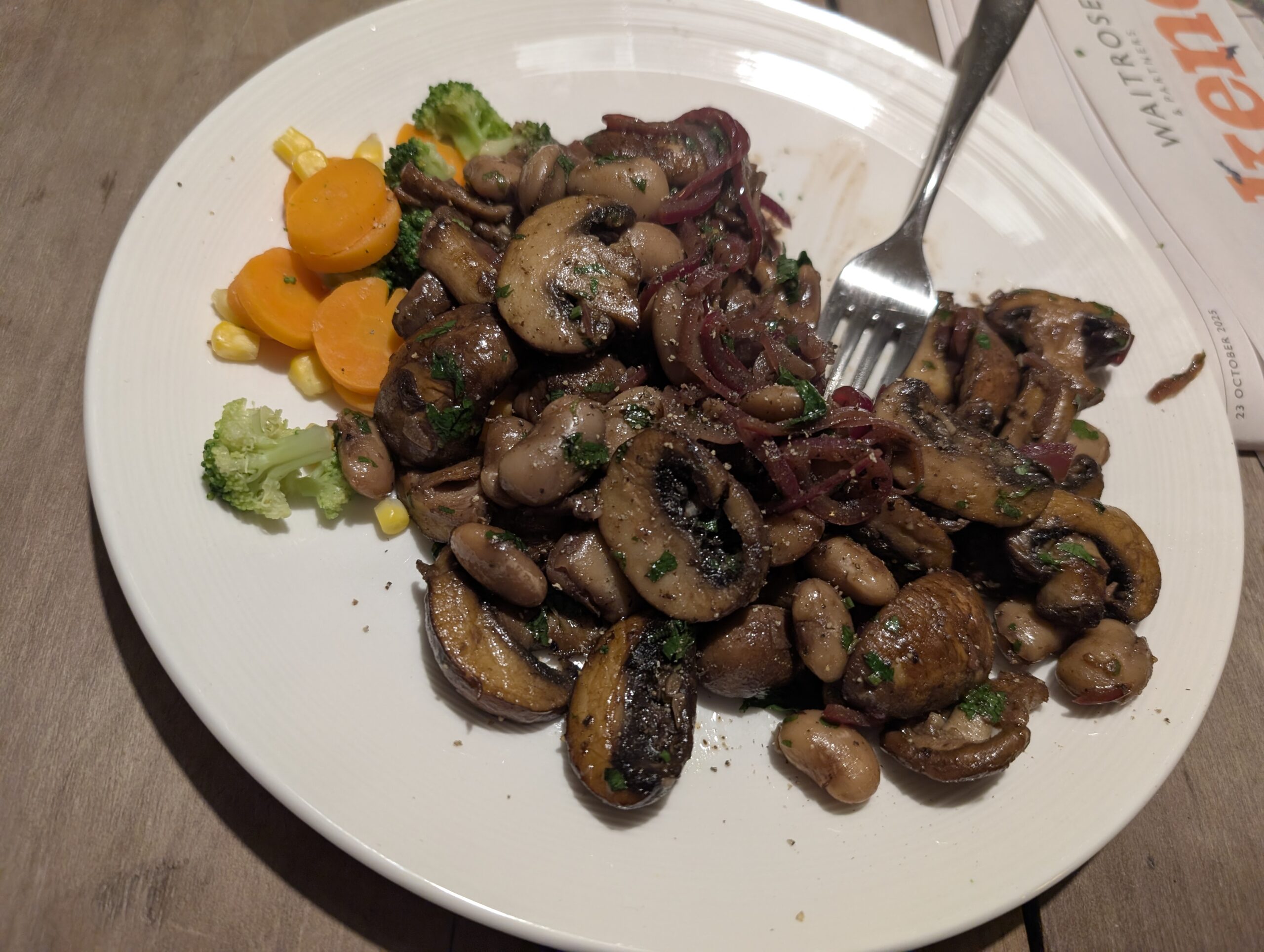 Insalata di Cardoncelli e Butter Bean