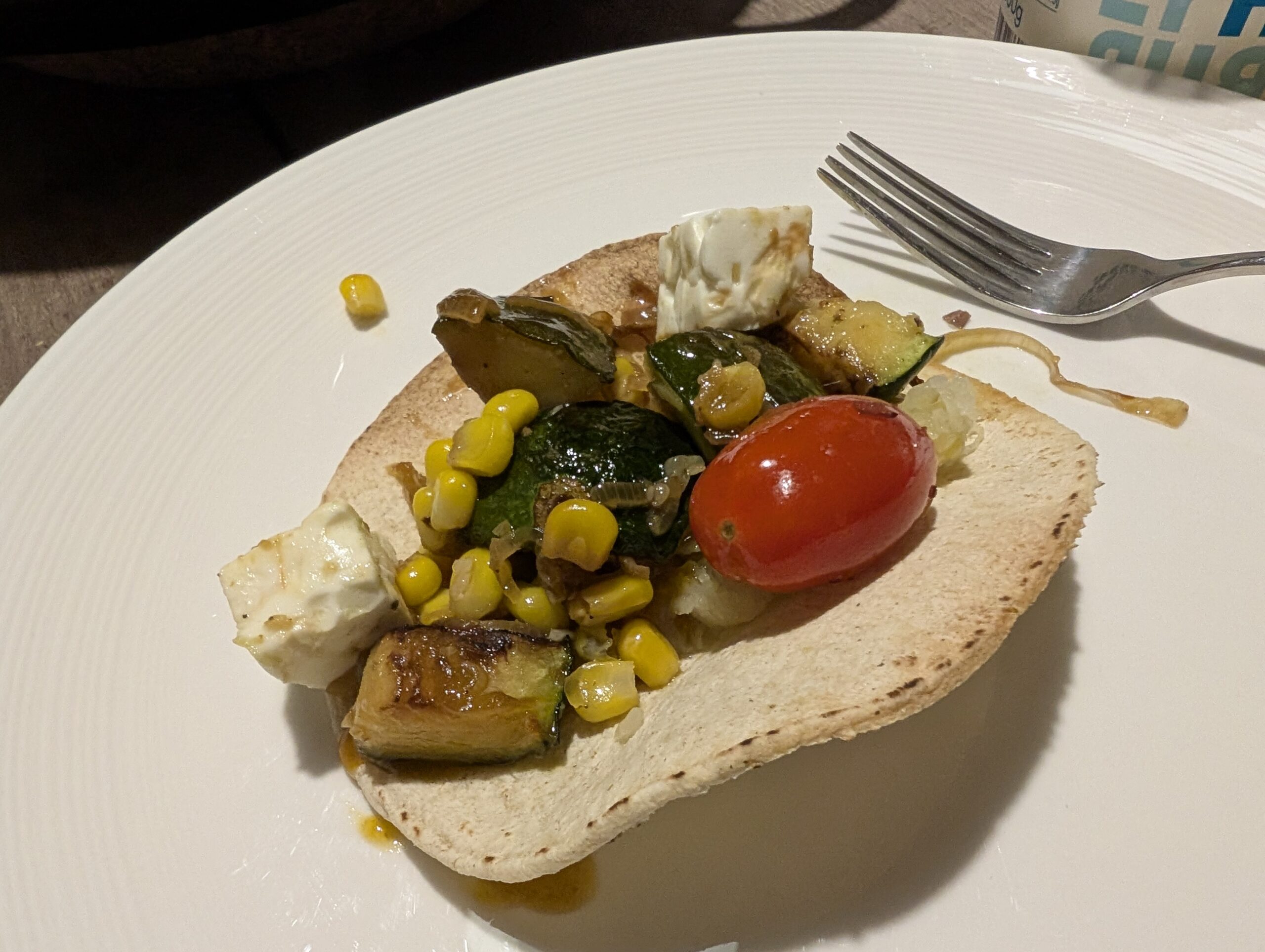 Courgettes with Sweetcorn